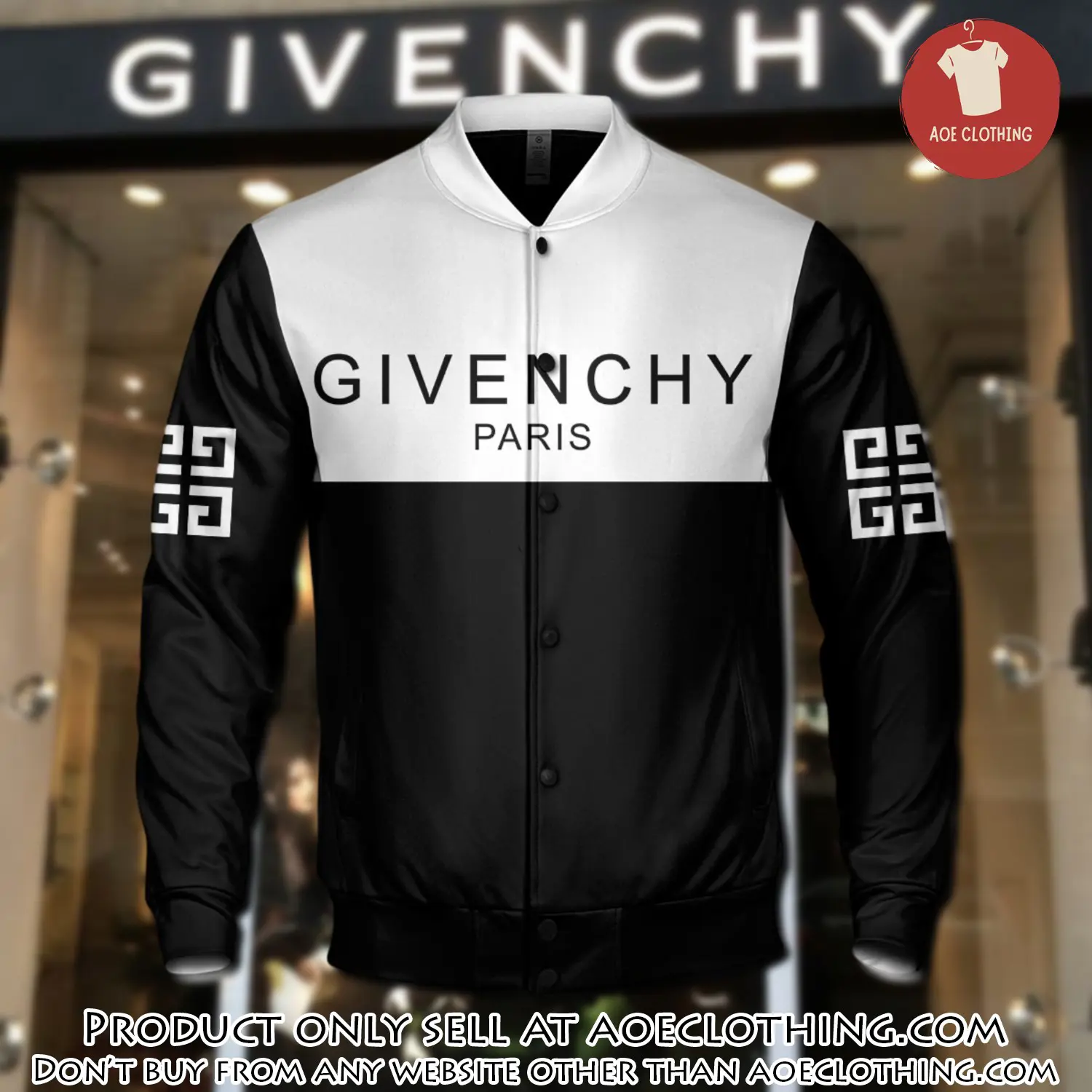 Luxury givenchy varsity premium baseball jacket bjv1048 aoe2137389